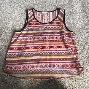 Lush multi coloured tank top